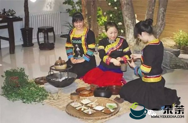 中国饮茶的古老民族