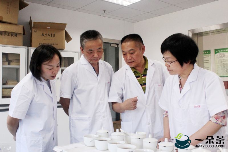 第五届湖南·安化黑茶文化节名优产品专家评审会在白沙溪举行