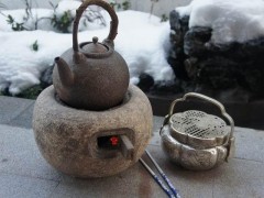 闲烹雪水茶(雪水)