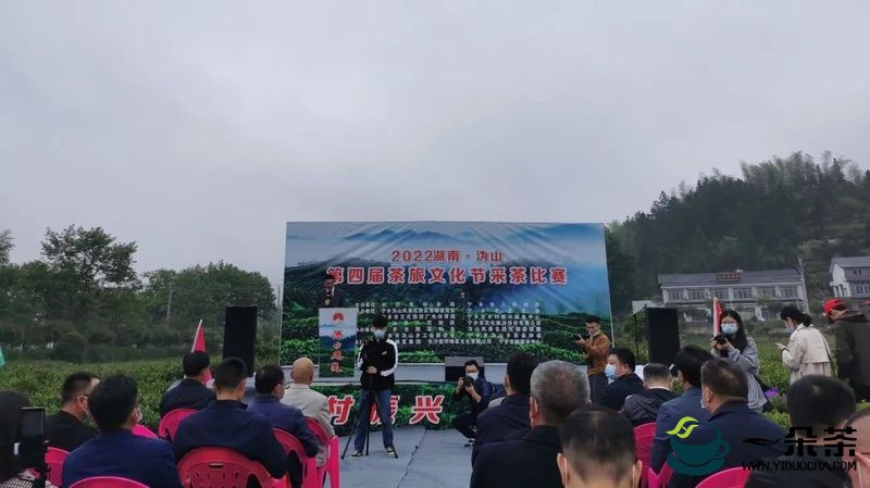 2022湖南·沩山第四届茶旅文化节采茶比赛开幕