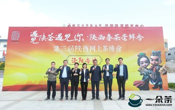 第三届陕西网上茶博会泾阳专场活动启动 以网为媒宣传推介泾阳茯茶