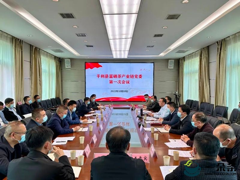 平利县召开富硒茶产业链党委第一次会议