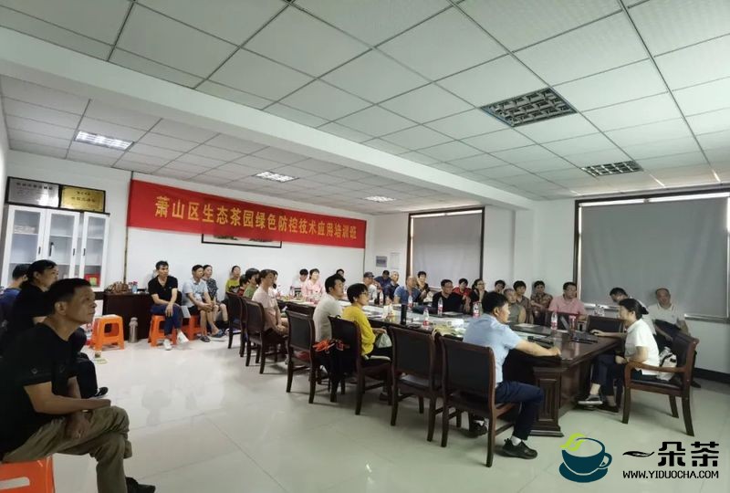 萧山区举办生态茶园管理技术培训班