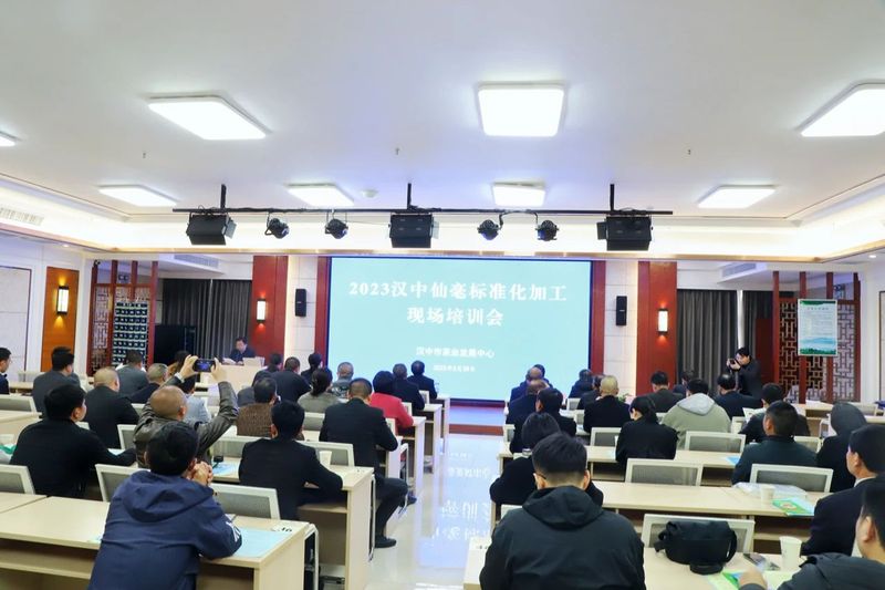 汉中市举办2023汉中仙毫标准化加工现场培训会