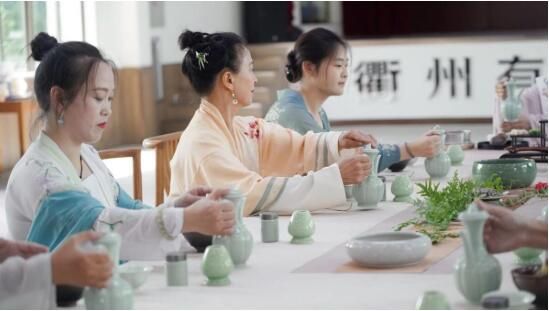 衢州龙游溪口镇举办茶文化主题活动