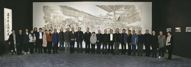 巨幅中国画作品《万里茶道溯武夷》隆重亮相“故宫·茶世界”茶文化福建特展
